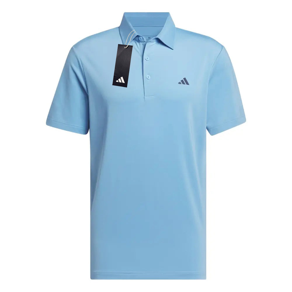 Adidas Ultimate 365 Solid Golf Polo Shirt - Semi Blue Burst