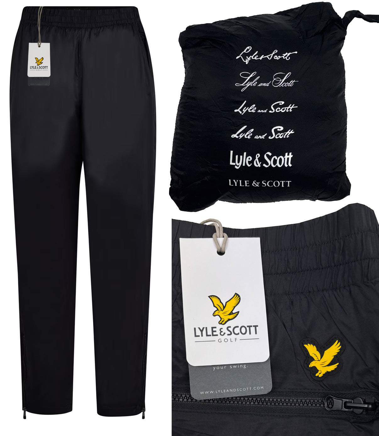 Lyle & Scott Golf Windjammer Packable Trousers