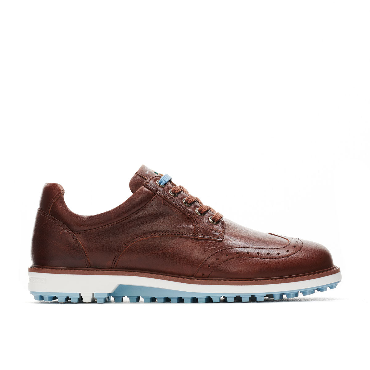Duca Del Cosma Eldrado Premium Spikeless Golf Shoes - Cognac - Handmade in 🇵🇹