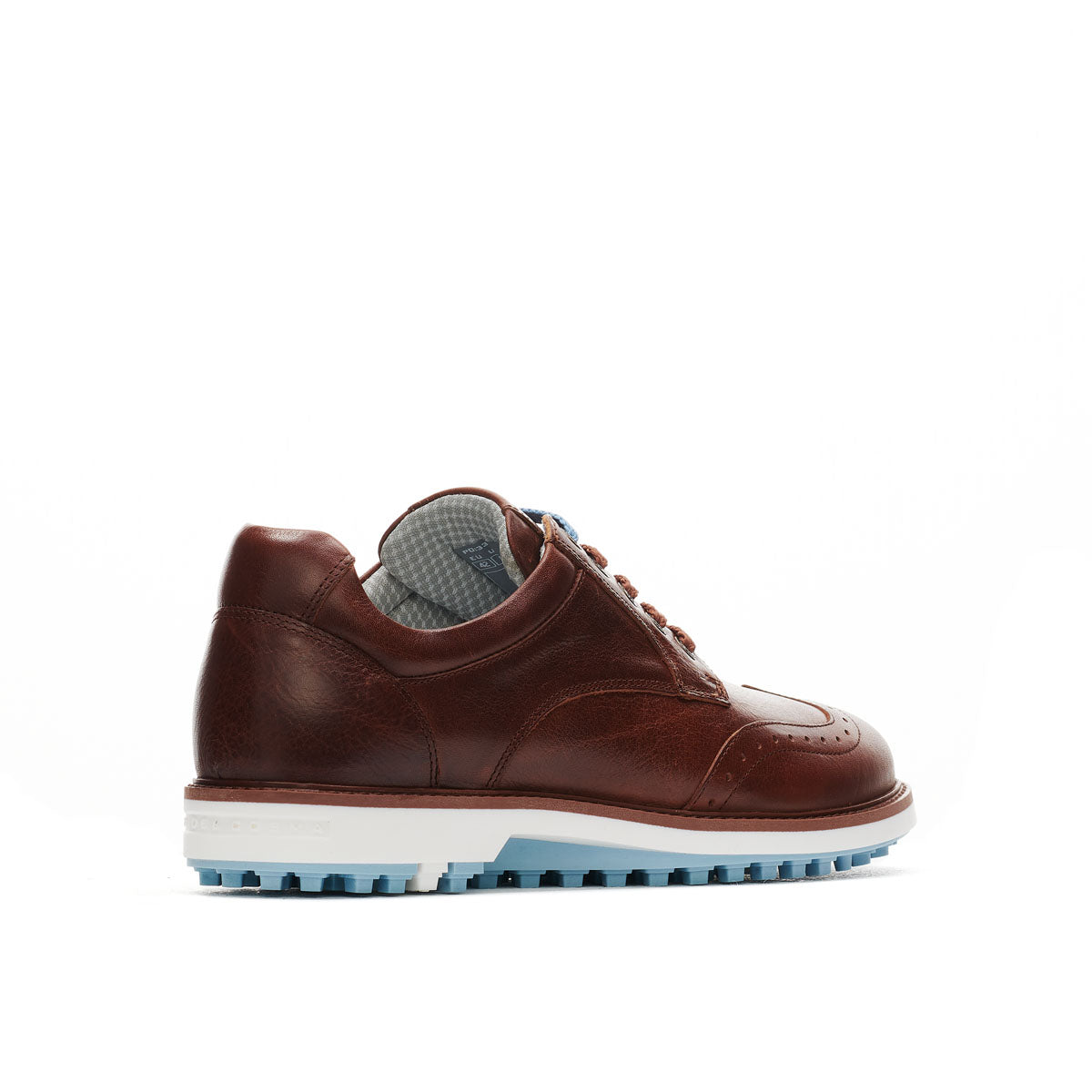 Duca Del Cosma Eldrado Premium Spikeless Golf Shoes - Cognac - Handmade in 🇵🇹