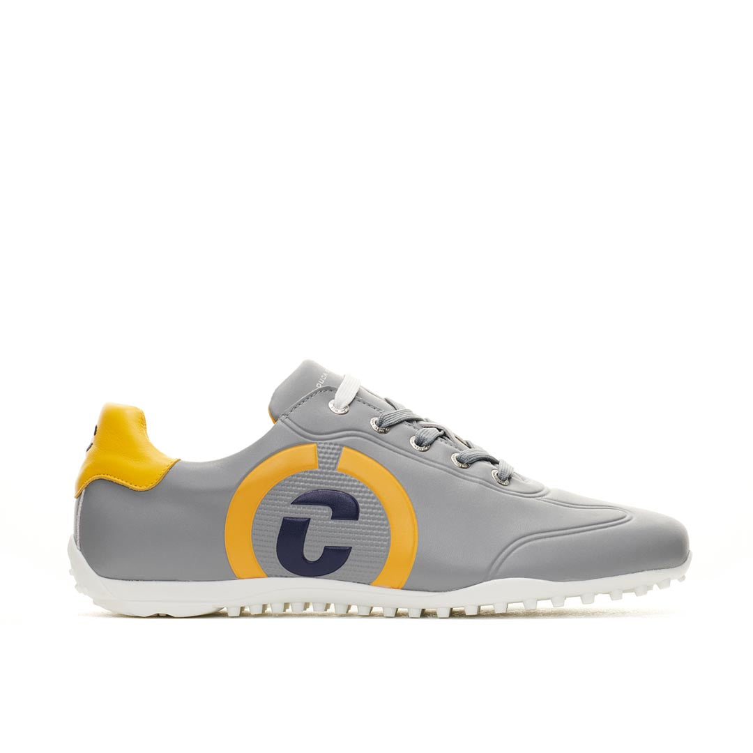 Duca Del Cosma Kingscup Premium Spikeless Golf Shoes - Grey - Handmade in 🇵🇹