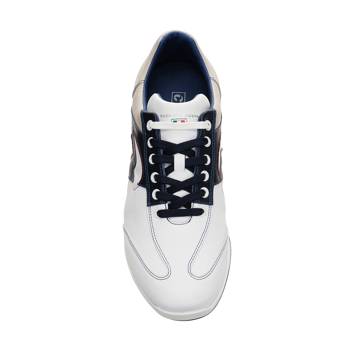 Duca Del Cosma Kubaneo Premium Spikeless Golf Shoes - White - Handmade in 🇵🇹