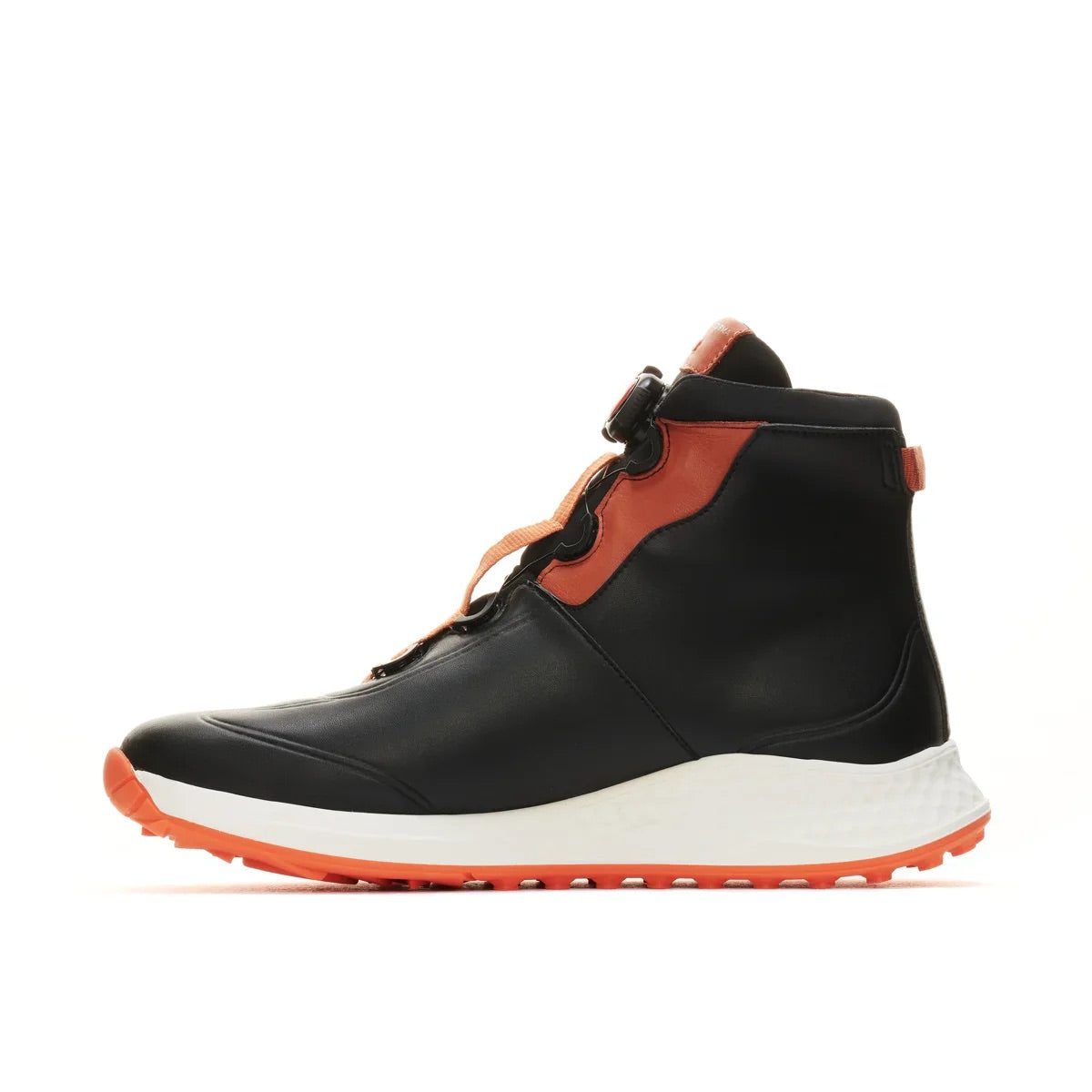 Duca Del Cosma Bologna BOA Premium Spikeless Golf Shoes Winter Boots - Black - Handmade in 🇵🇹