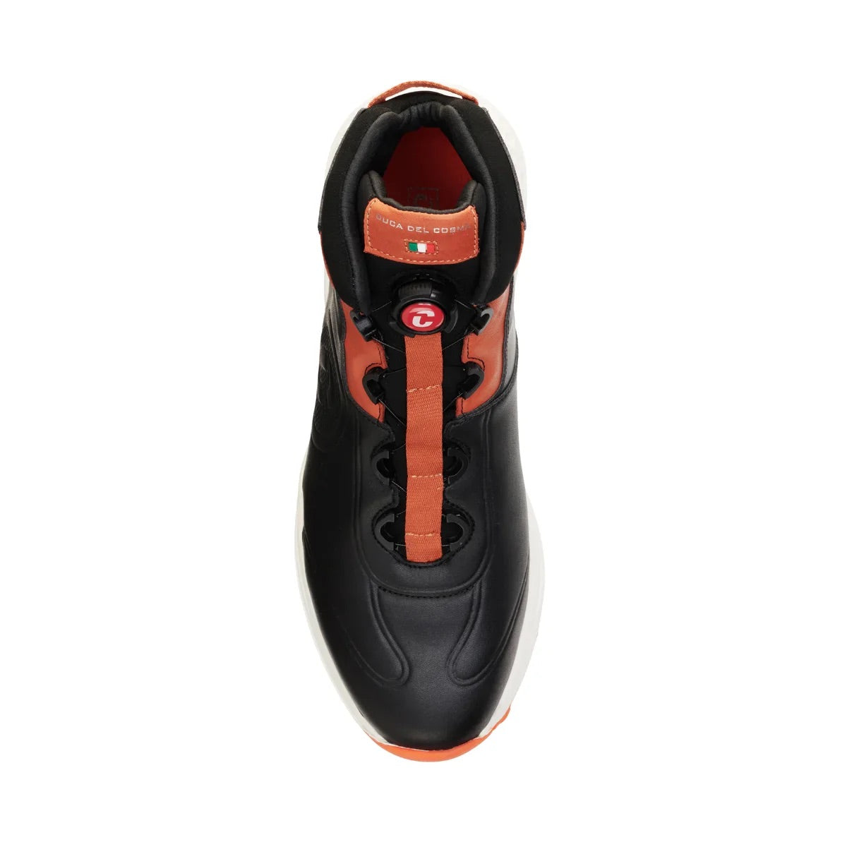 Duca Del Cosma Bologna BOA Premium Spikeless Golf Shoes Winter Boots - Black - Handmade in 🇵🇹