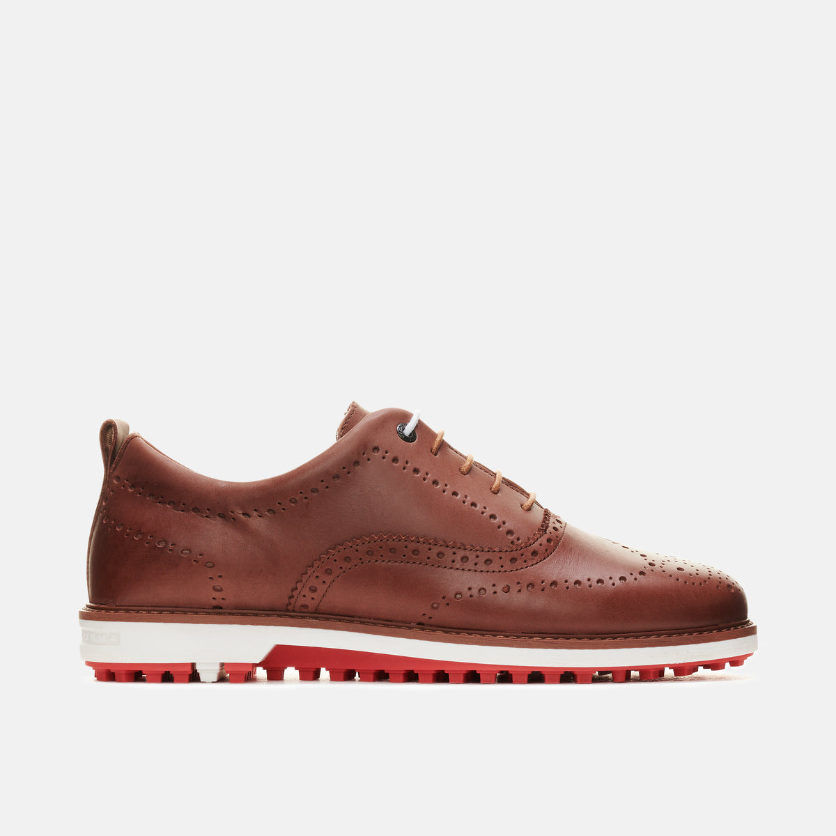 Duca Del Cosma Churchill Spikeless Golf Shoes - SAMPLE - Brown