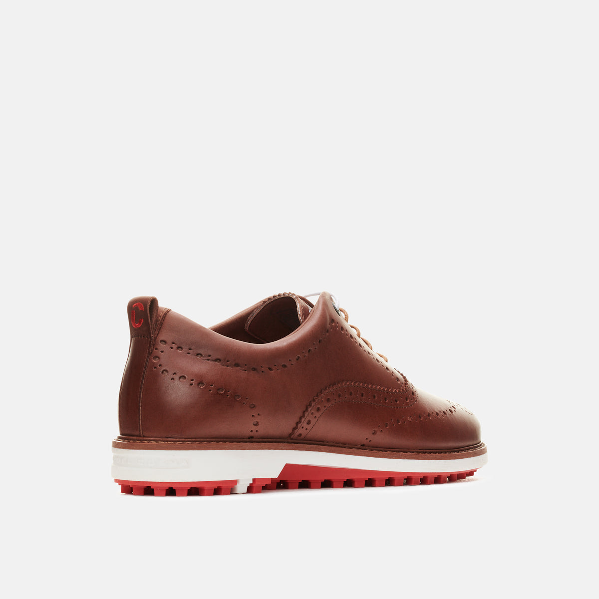 Duca Del Cosma Churchill Spikeless Golf Shoes - SAMPLE - Brown