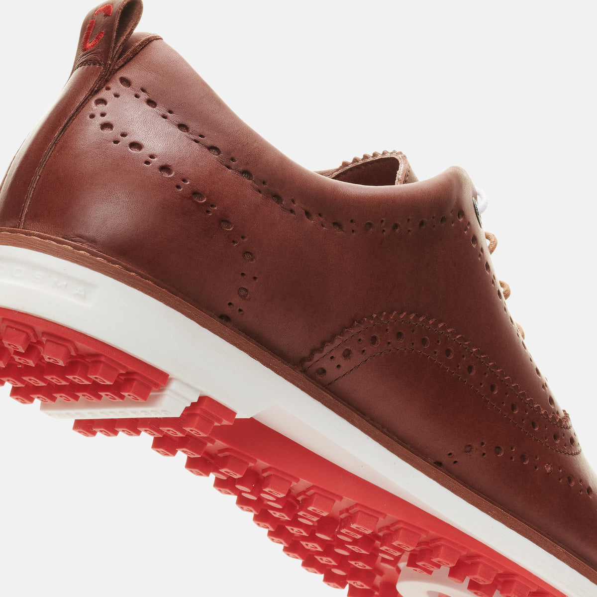 Duca Del Cosma Churchill Spikeless Golf Shoes - SAMPLE - Brown