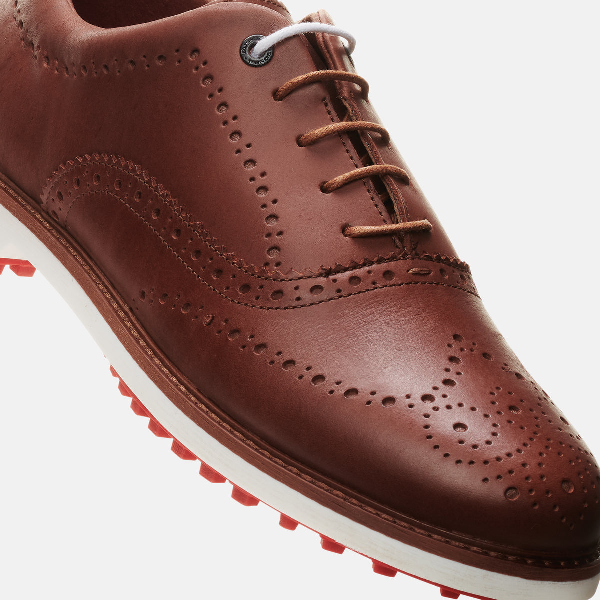 Duca Del Cosma Churchill Spikeless Golf Shoes - SAMPLE - Brown