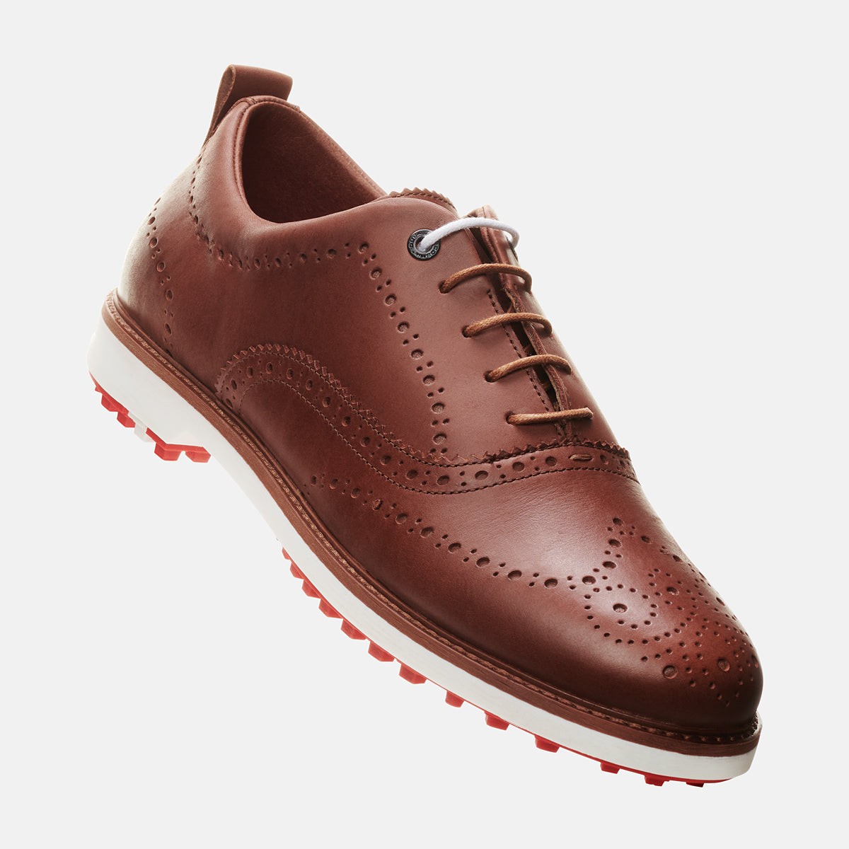 Duca Del Cosma Churchill Spikeless Golf Shoes - SAMPLE - Brown