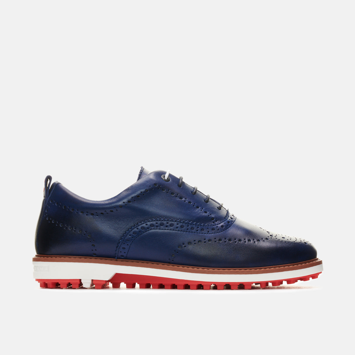 Duca Del Cosma Churchill Premium Spikeless Golf Shoes - Blue - Handmade in 🇵🇹