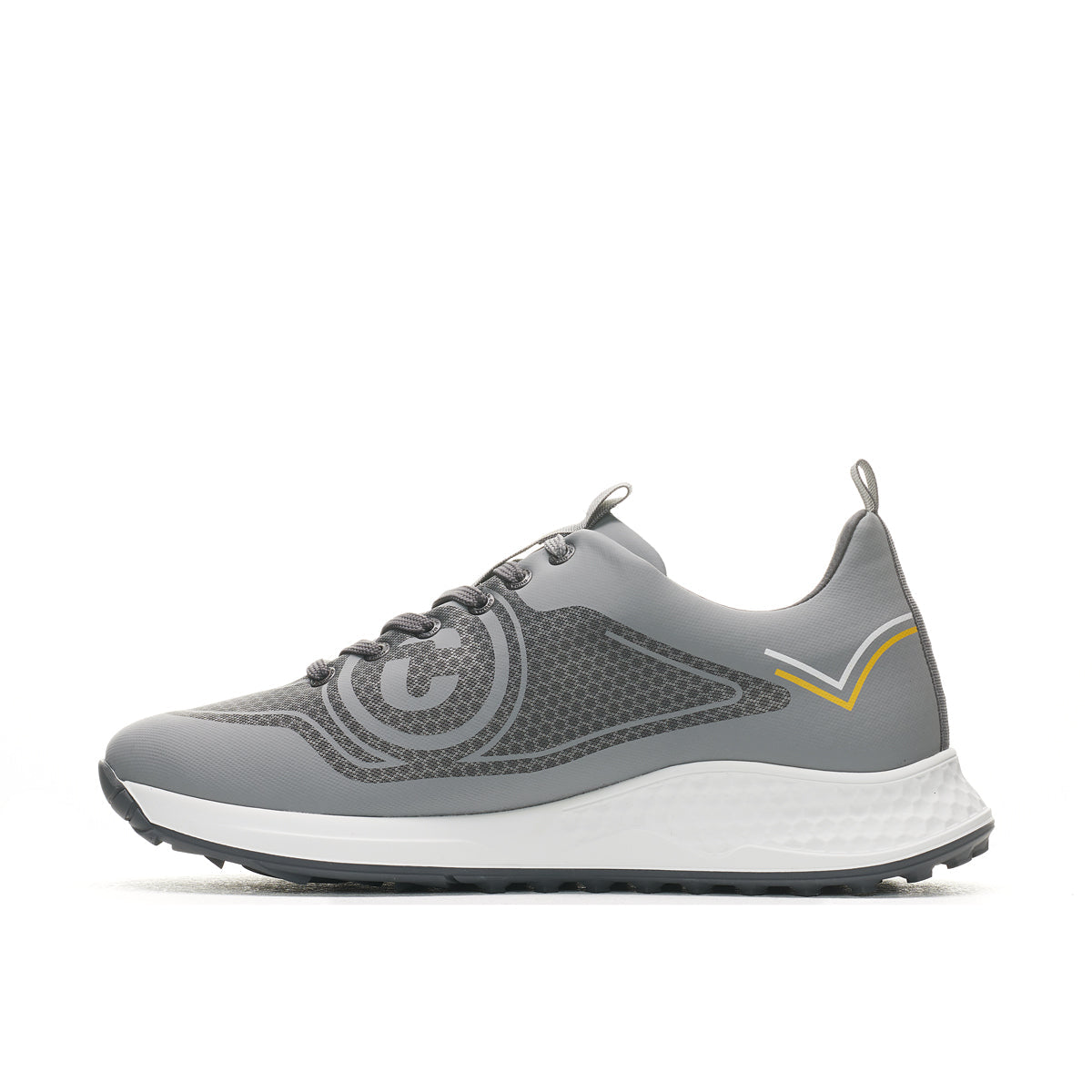 Duca Del Cosma Tomcat Spikeless Golf Shoes - Grey - Showerproof - Handmade in 🇵🇹