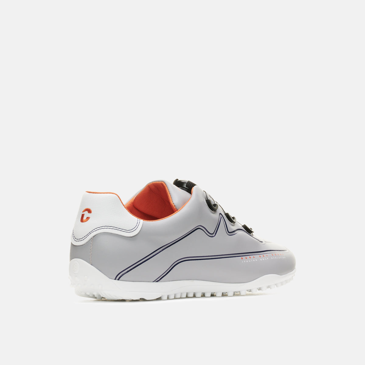 Duca Del Cosma Navarino BOA Premium Spikeless Golf Shoes - Grey - Handmade in šµš¹