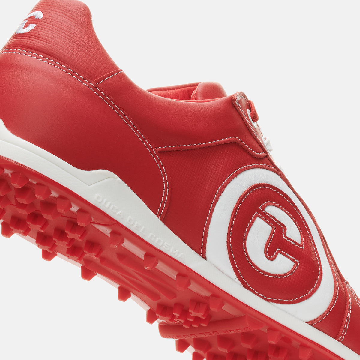 Duca Del Cosma Kuba 2.0 Premium Spikeless Golf Shoes - Red - Handmade in 🇵🇹
