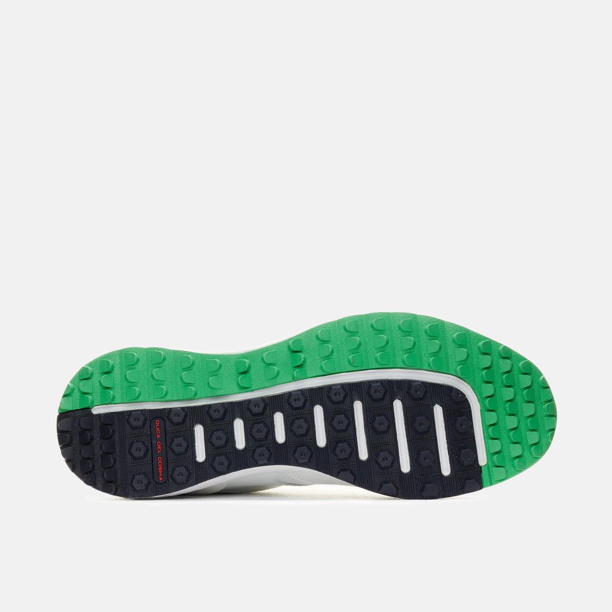 Duca Del Cosma Pagani Premium Spikeless Golf Shoes - White / Navy / Green - Handmade in 🇵🇹