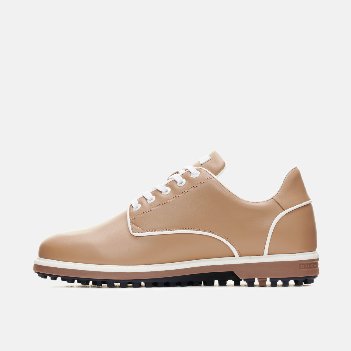 Duca Del Cosma Elpaso Premium Spikeless Golf Shoes - Taupe - Handmade in 🇵🇹