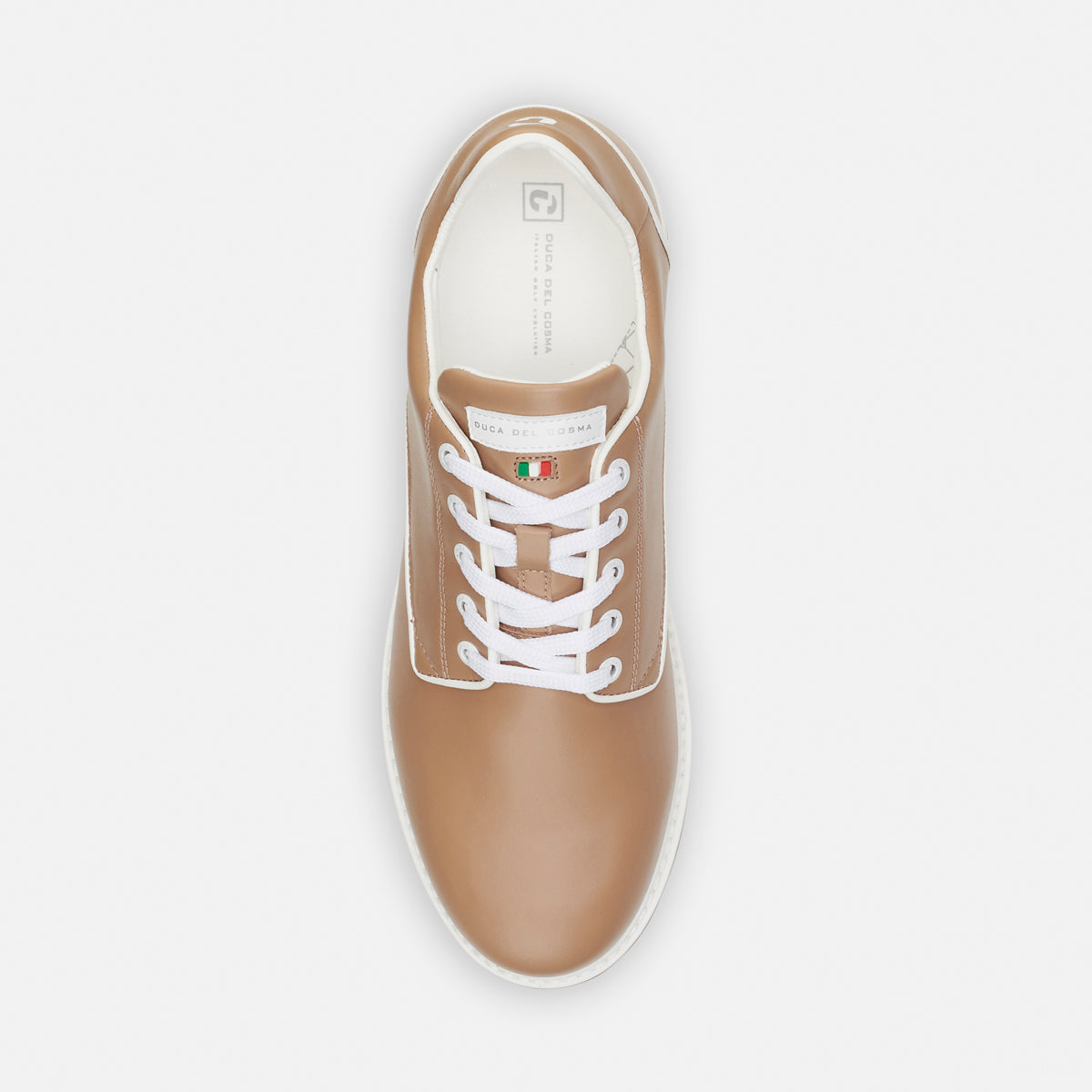 Duca Del Cosma Elpaso Premium Spikeless Golf Shoes - Taupe - Handmade in 🇵🇹