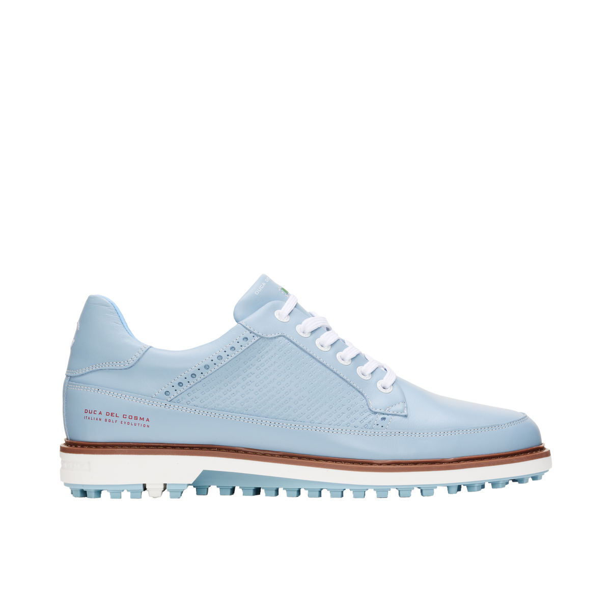 Duca Del Cosma Davinci Leggero Spikeless Golf Shoes - SAMPLE - Light Blue