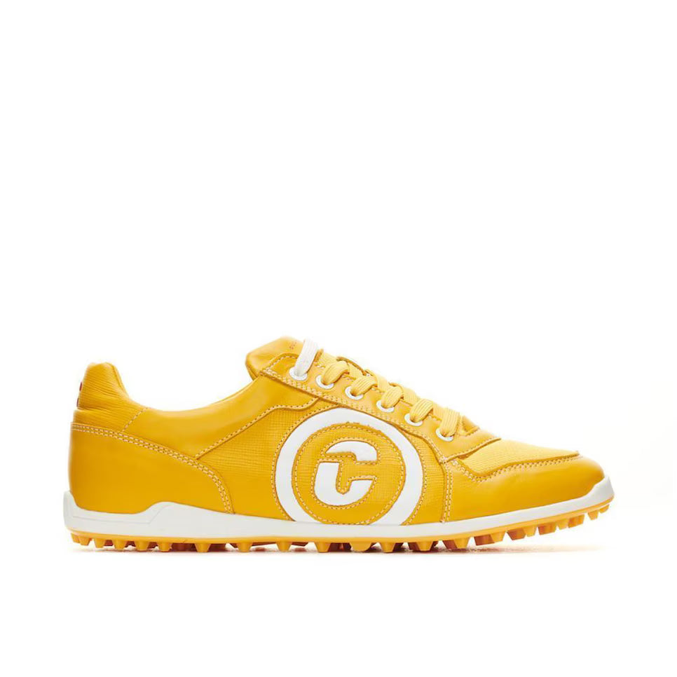 Duca Del Cosma Kuba 2.0 Spikeless Golf Shoes - SAMPLE - Yellow