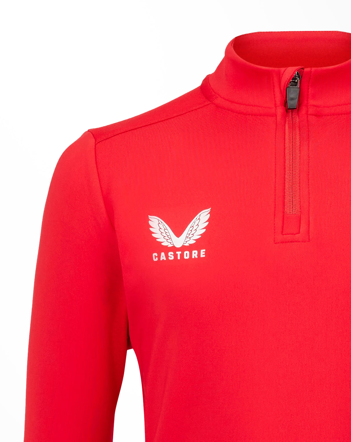 Castore Golf 1/4 Zip Pullover - Bright Red