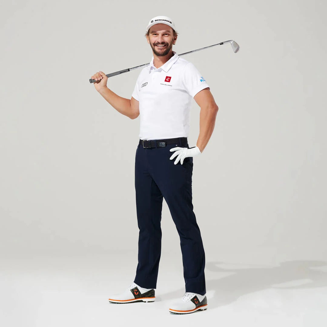 Duca Del Cosma Joost Luiten JL Premium Spikeless Golf Shoes - White / Camo - Handmade in 🇵🇹