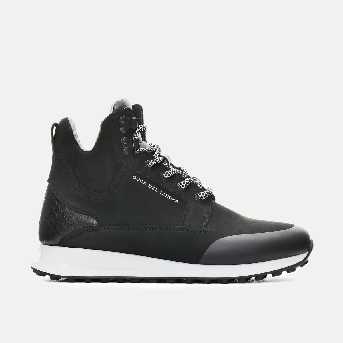 Duca Del Cosma Harvard Premium Spikeless Golf Boots Shoes - Black - Handmade in 🇵🇹
