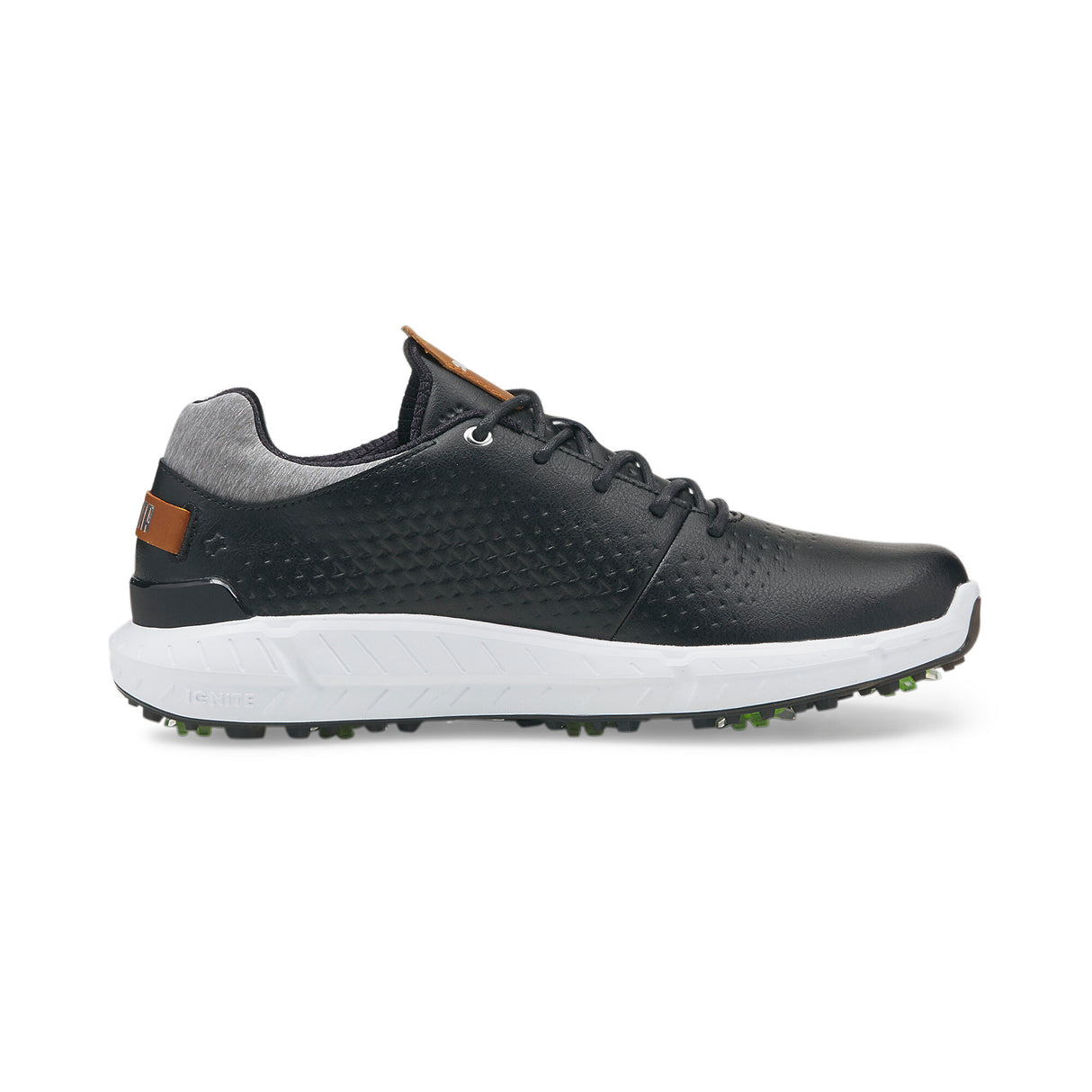 Puma Ignite Articulate Leather Golf Shoes - Puma Black