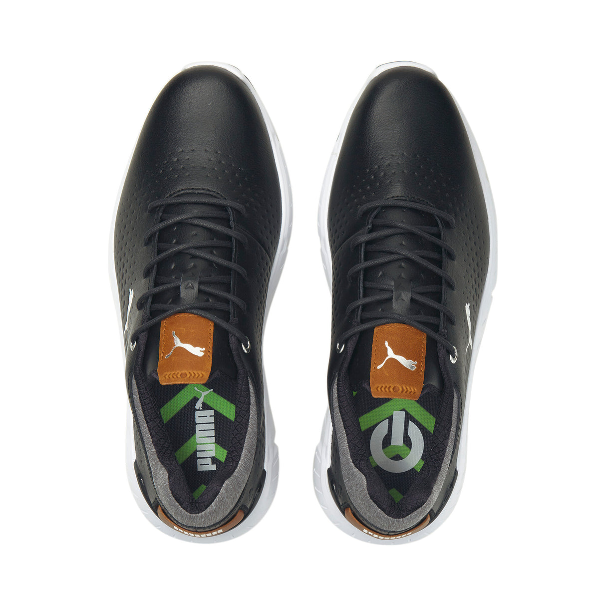 Puma Ignite Articulate Leather Golf Shoes - Puma Black