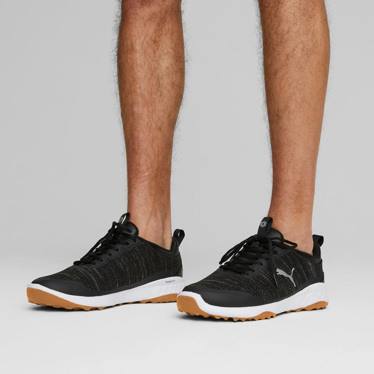 Puma Fusion Pro Spikeless Golf Shoes - Black