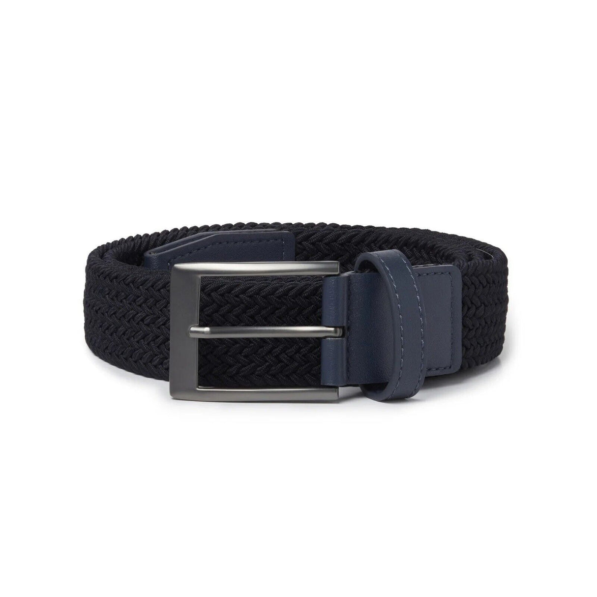 Callaway Solid Stretch Braided Golf Belt - Navy