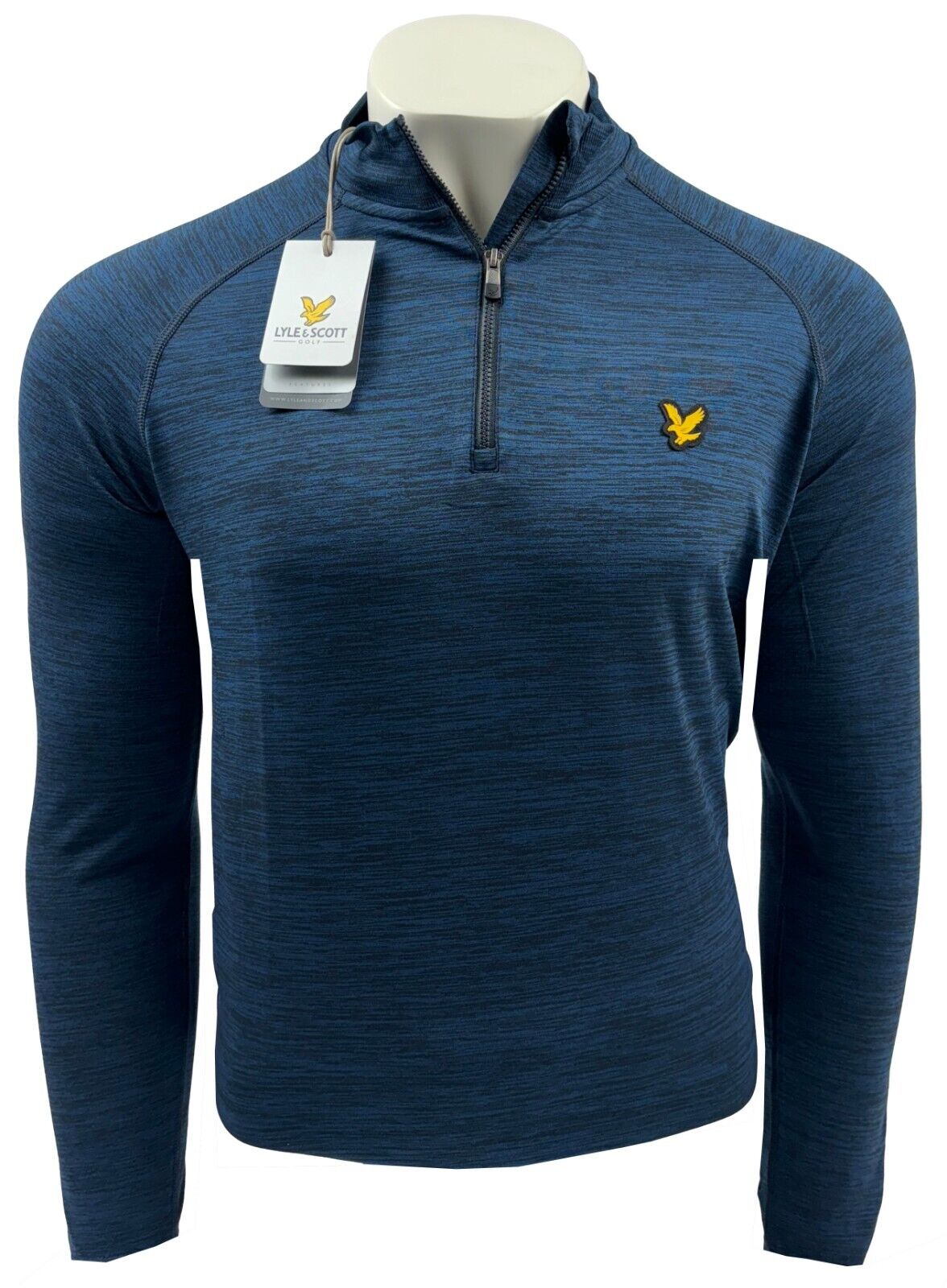 Lyle & Scott Golf Seamless 1/4 Zip Golf Midlayer