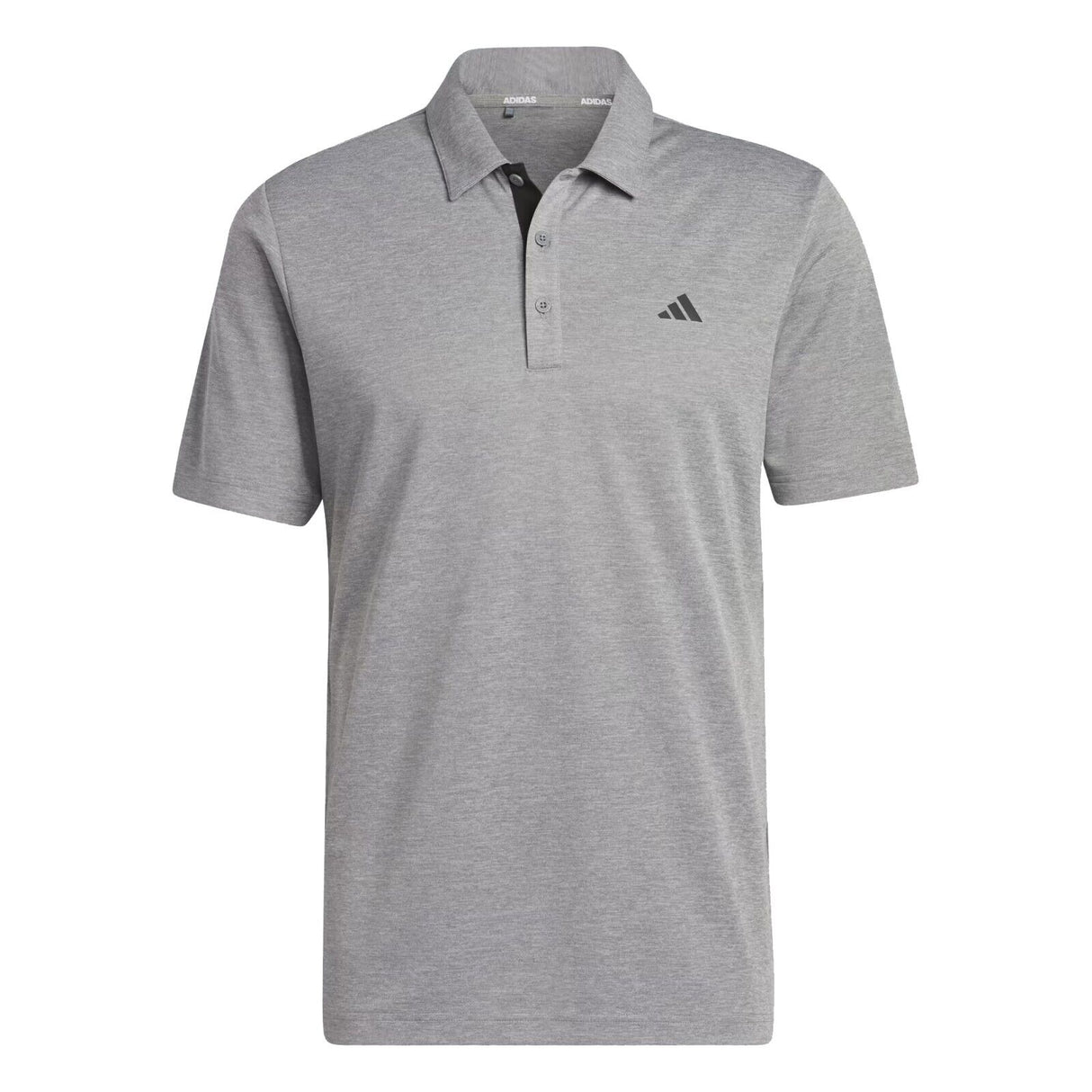 Adidas Golf Drive Heather Polo Shirt - Grey Three