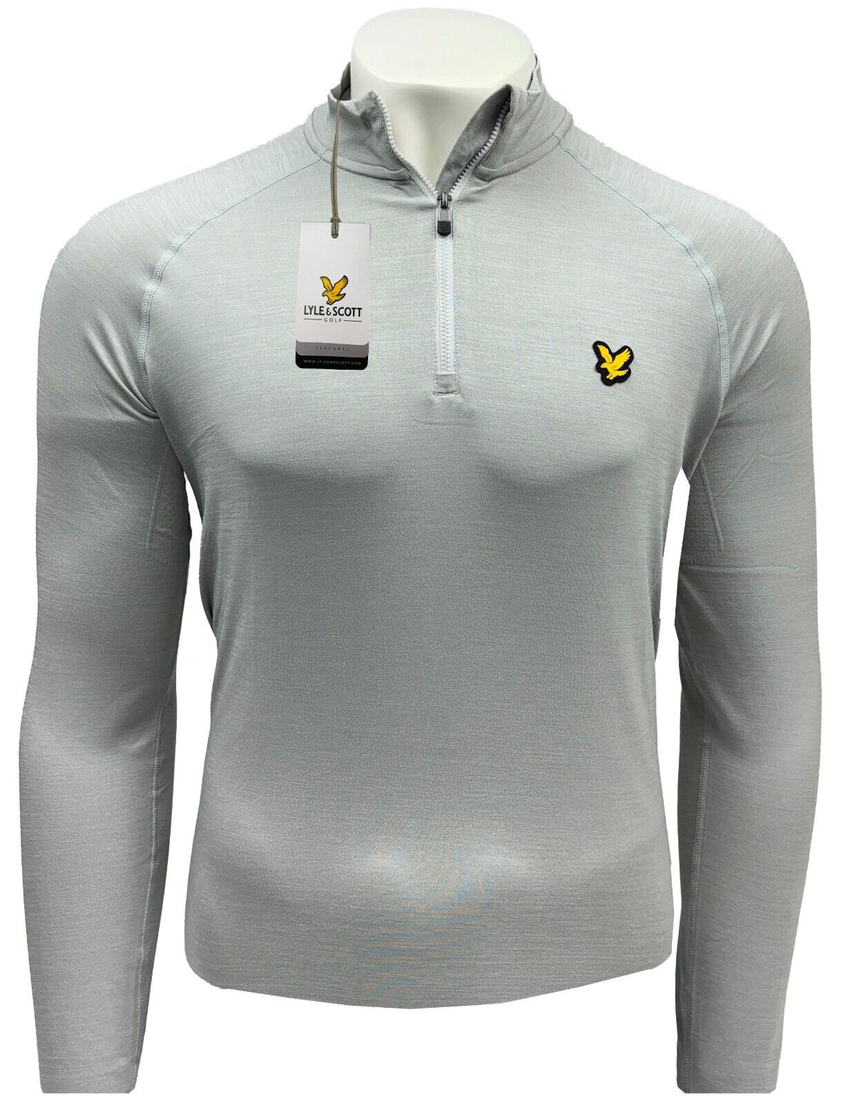 Lyle & Scott Golf Seamless 1/4 Zip Golf Midlayer