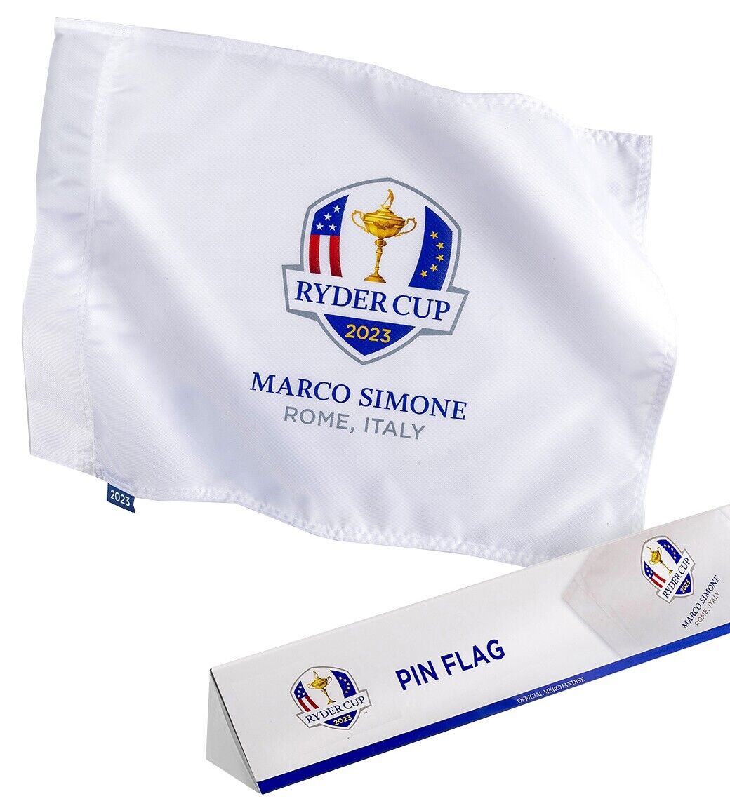 Ryder Cup Pin Flag - 2023 Marco Simone Rome Italy