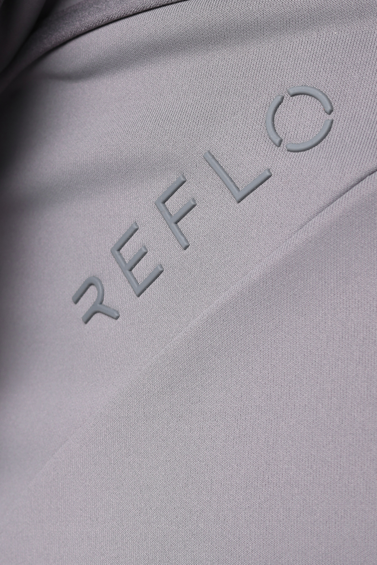 Reflo Aldan Performance Modern Tapered Golf Cuffed Jogger Trousers - Warm Grey