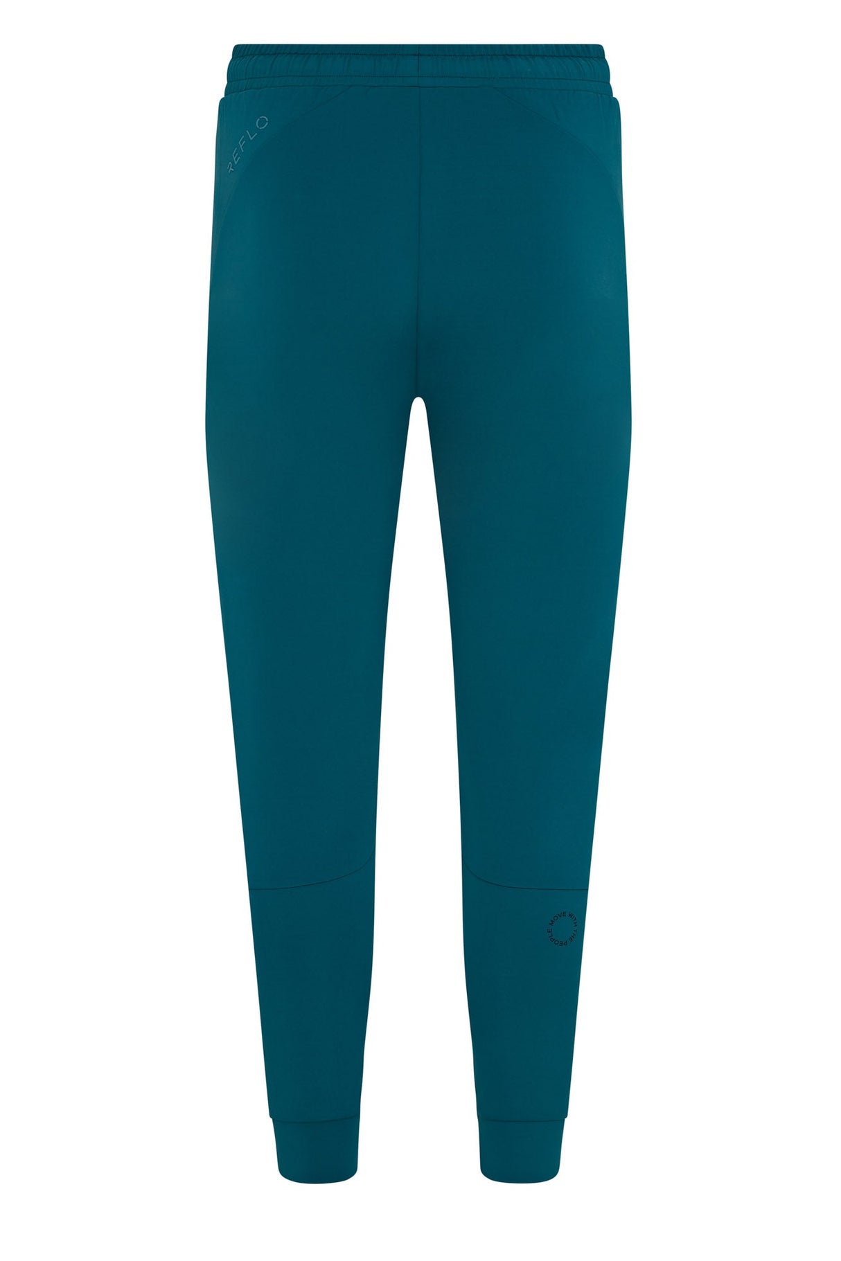 Reflo Aldan Performance Modern Tapered Golf Cuffed Jogger Trousers - Warm Green