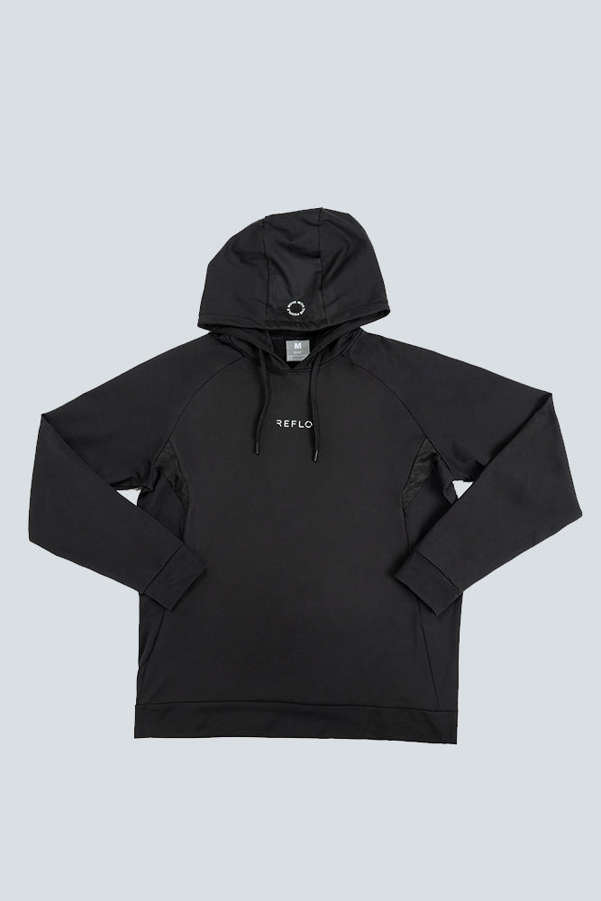 Reflo Aydar Recycled Performance Golf Hoodie - Black