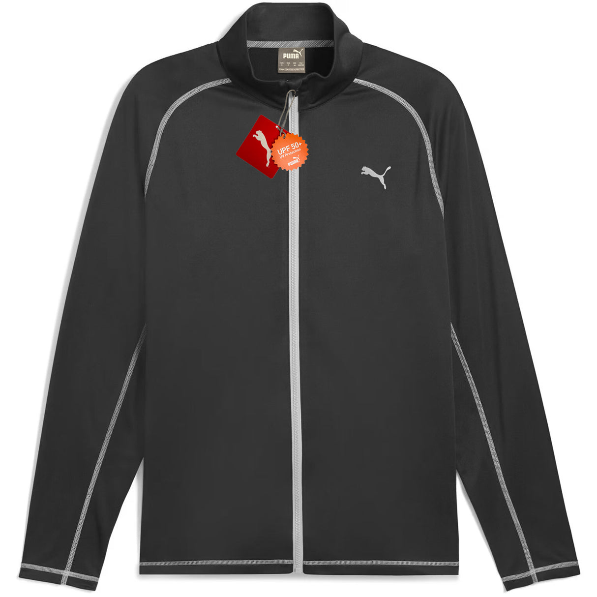Puma Golf Fairway Full Zip Midlayer - Black