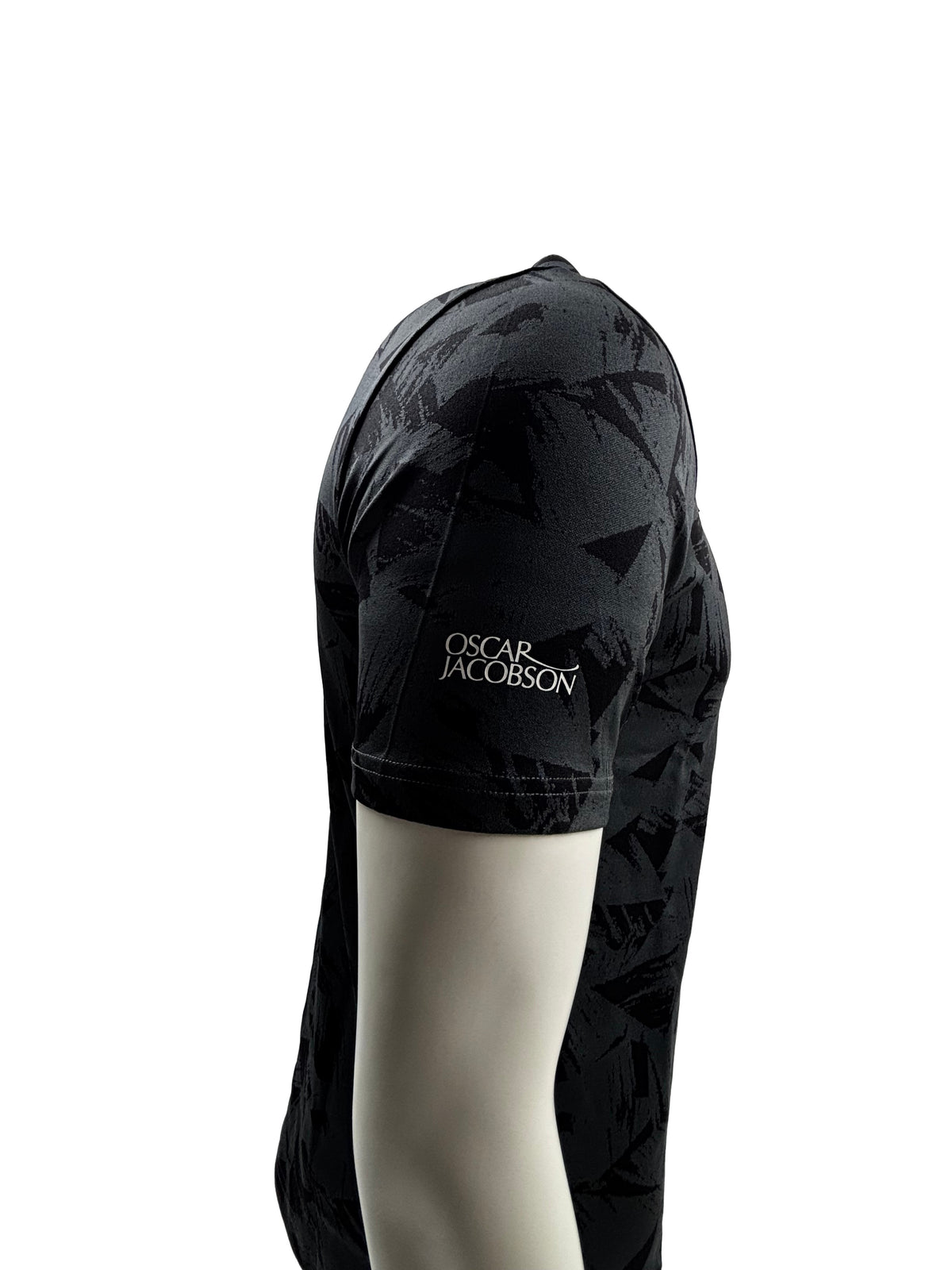 Oscar Jacobson Kingswood Tour Tech Golf Polo Shirt - Black