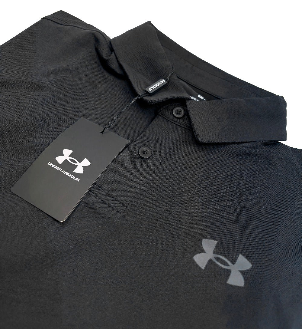 Under Armour T2G Tech Golf Polo Shirt - Black