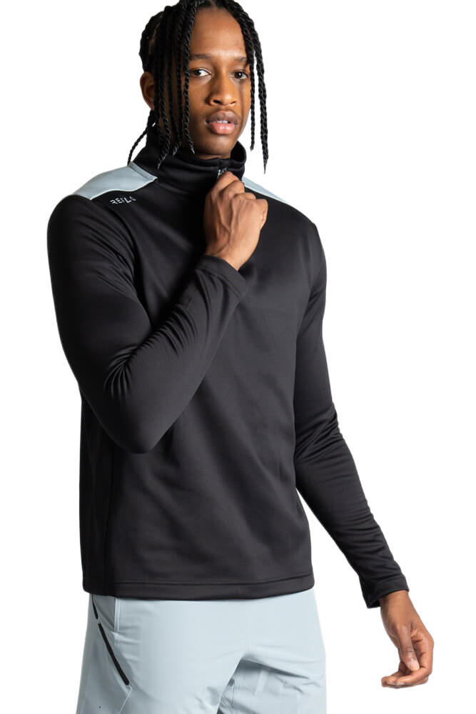 Reflo Barents 1/4 Zip Tech Golf Midlayer - Black