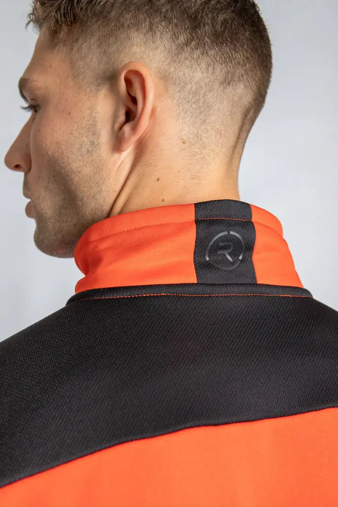 Reflo Barents 1/4 Zip Tech Golf Midlayer - Orange
