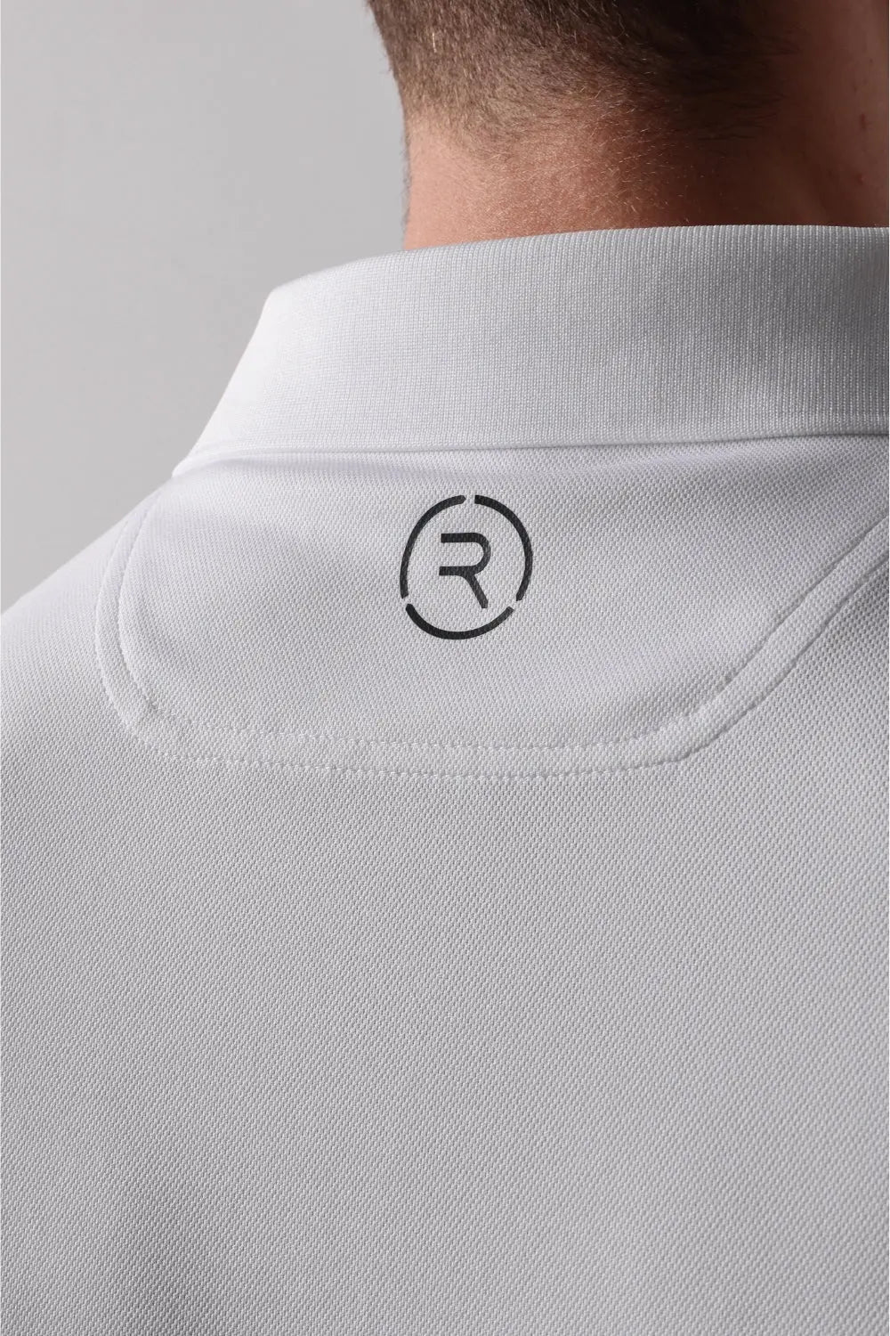 Reflo Bohai Recycled Performance Golf Polo Shirt - White