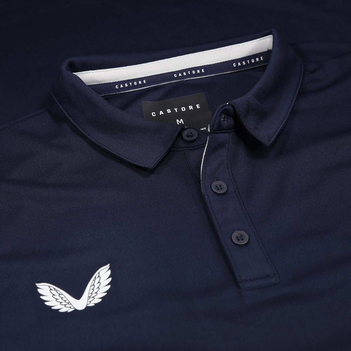 Castore Performance Golf Polo Shirt - Long Sleeve - Recycled Polyester