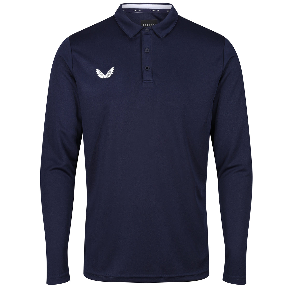 Castore Performance Golf Polo Shirt - Long Sleeve - Recycled Polyester