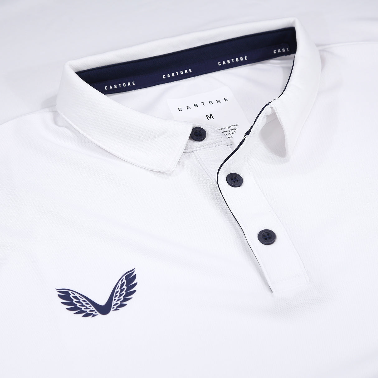 Castore Performance Golf Polo Shirt - Long Sleeve - Recycled Polyester