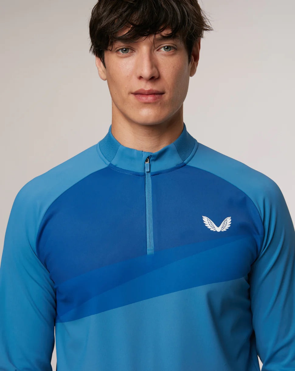 Castore Golf Vita 1/4 Zip Mid Layer - Tour Logo