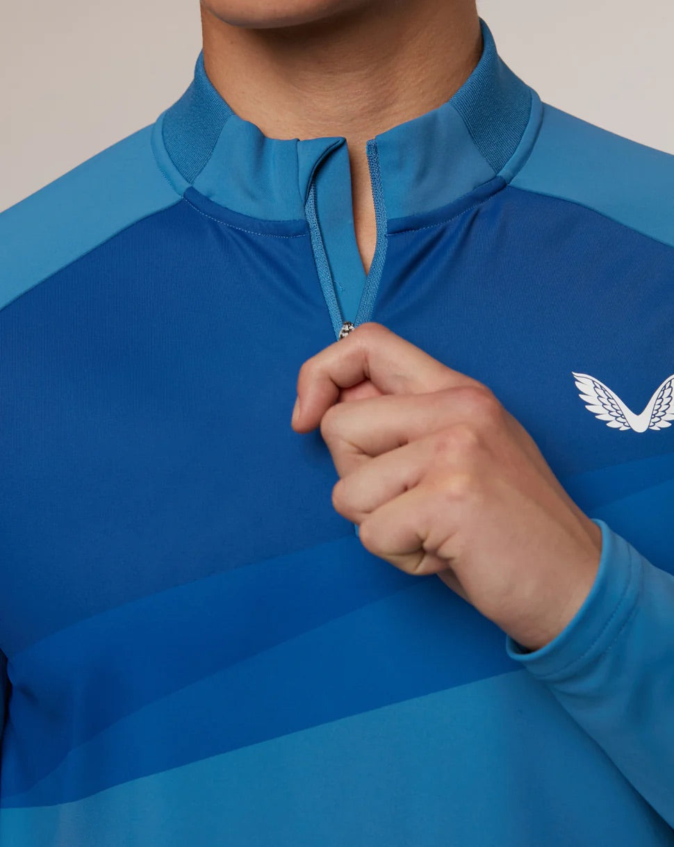 Castore Golf Vita 1/4 Zip Mid Layer - Tour Logo