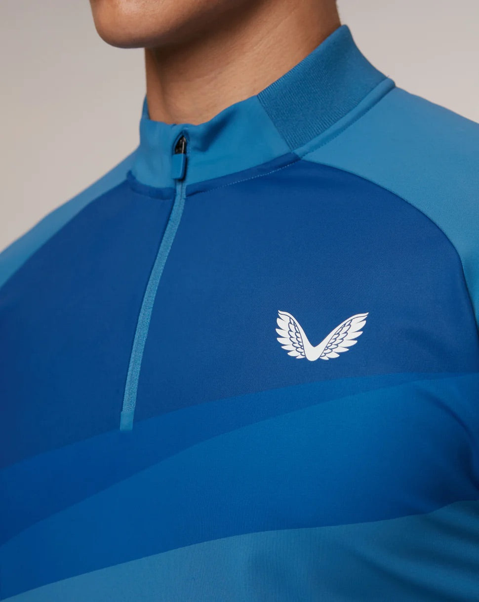 Castore Golf Vita 1/4 Zip Mid Layer - Tour Logo
