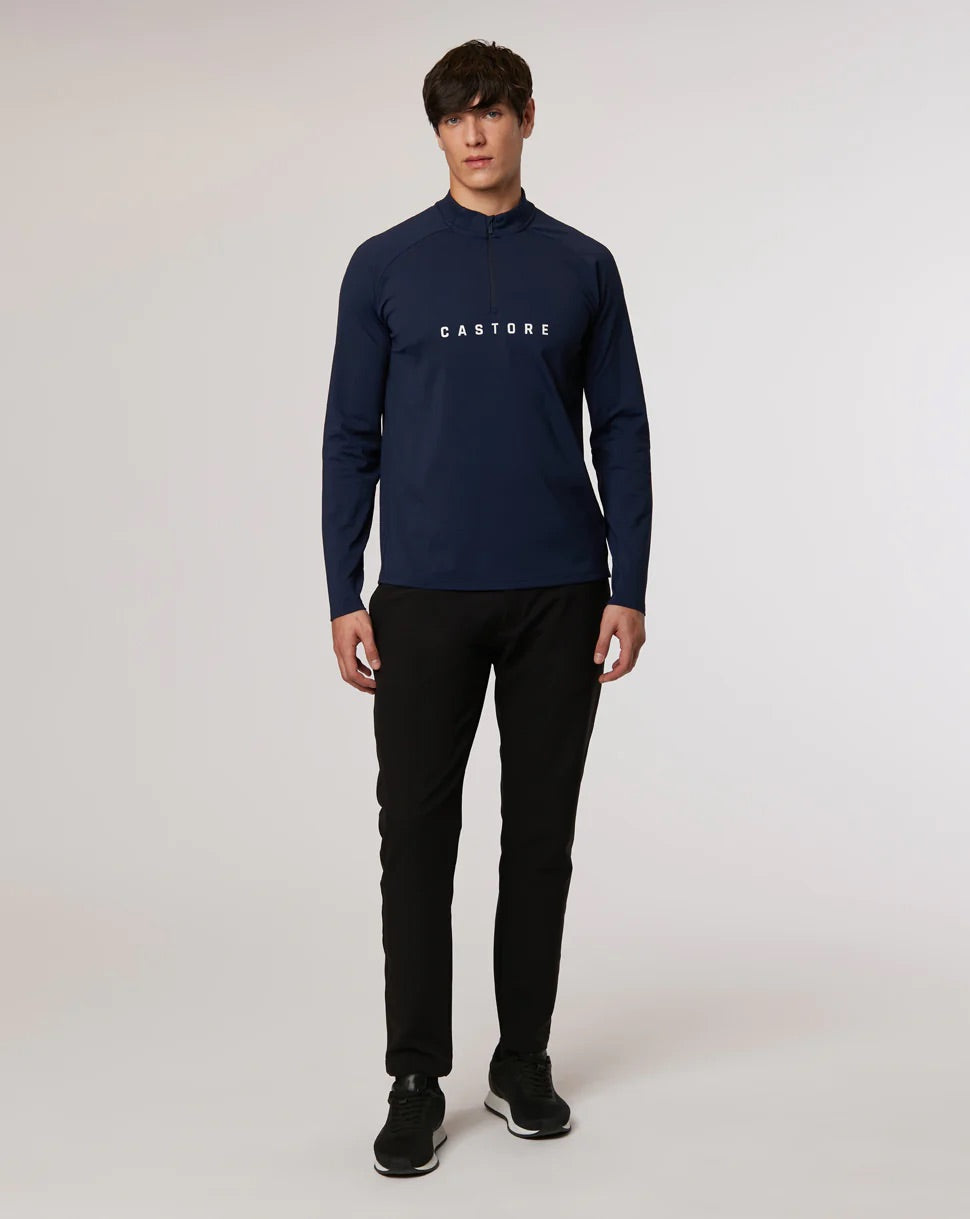 Castore Golf Vita 1/4 Zip Mid Layer - Peacoat Navy