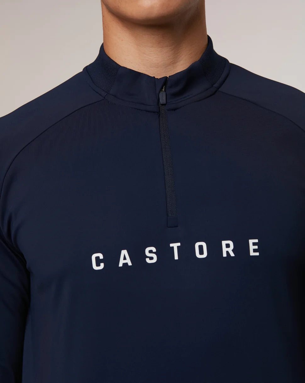 Castore Golf Vita 1/4 Zip Mid Layer - Peacoat Navy